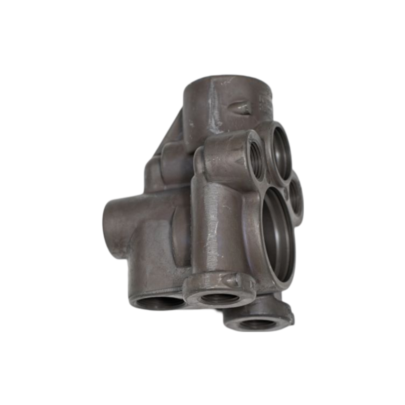 Aluminum CNC Lathe Processing Mechanical Handwheel Valve Body Axis Processing Customization Control Valve Body